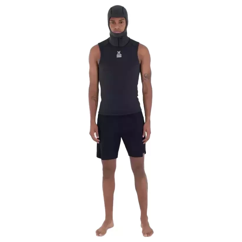 Hurley Plus vest with hood