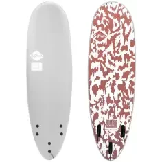 Surfboard Softech Bomber Red/Grey