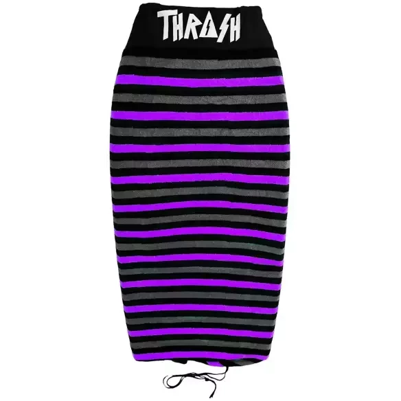 Housse bodyboard chaussette Thrash Stripe Purple/Grey/Black