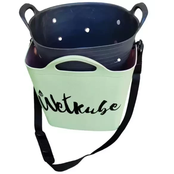 Wetkube square 27 liters Turquoise