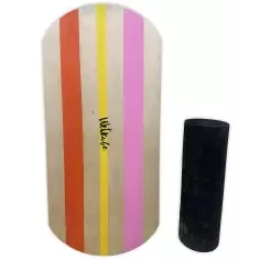 Balance board WetKube Red/Yellow/Pink Stripe