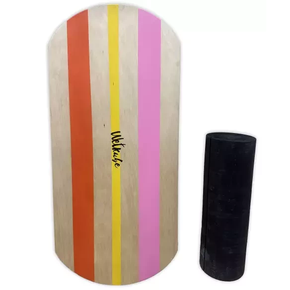 Tavola d'equilibrio WetKube Red/Yellow/Pink Stripe