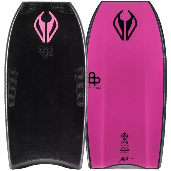 Tabla de bodyboard NMD Ben Player Quantum K19 PP Black/Pink