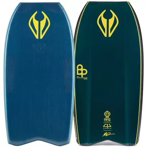 Tabla de bodyboard NMD Ben Player Quantum Wifly K19 PP Deep Sea Gre...
