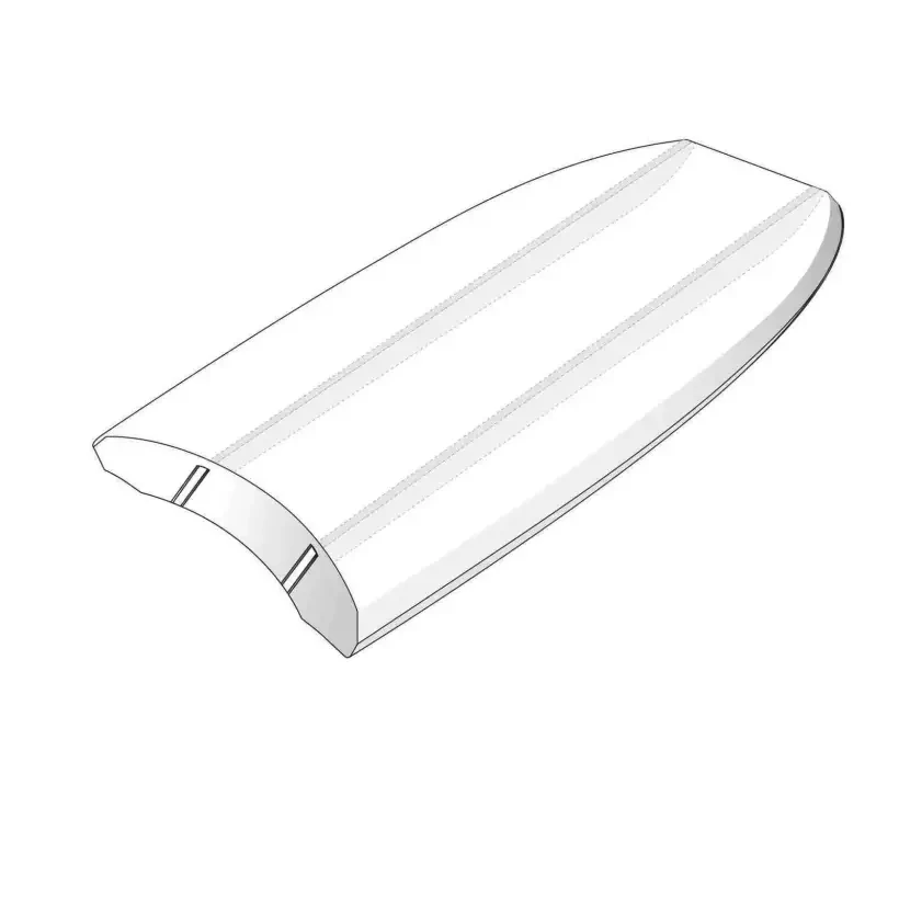 Planche de bodyboard NMD Ben Player Alphaflex PP Blue/White