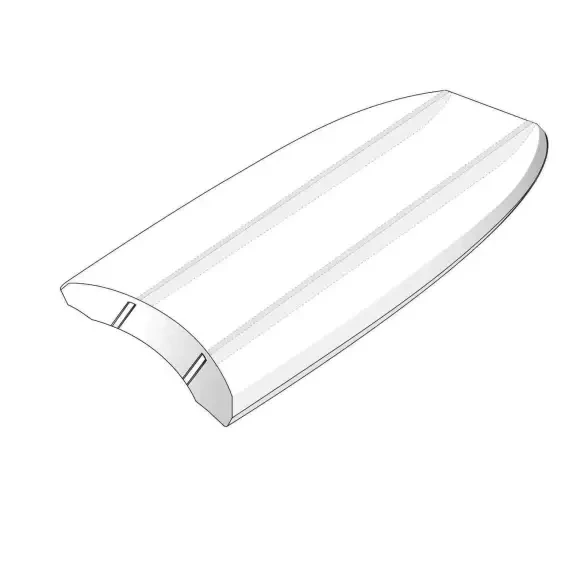 Planche de bodyboard NMD Ben Player Alphaflex PP Blue/White