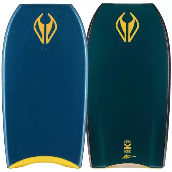 Prancha de bodyboard NMD Max High Volume K15 PP Deep Sea Green/Mall...