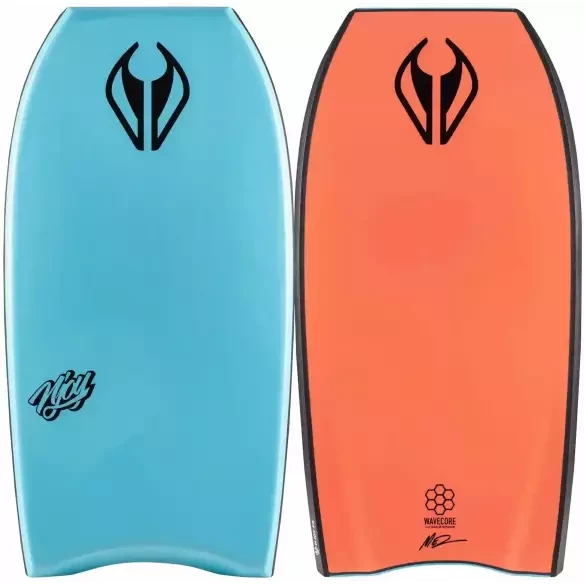 Prancha de bodyboard NMD Njoy Aqua/Coral Red