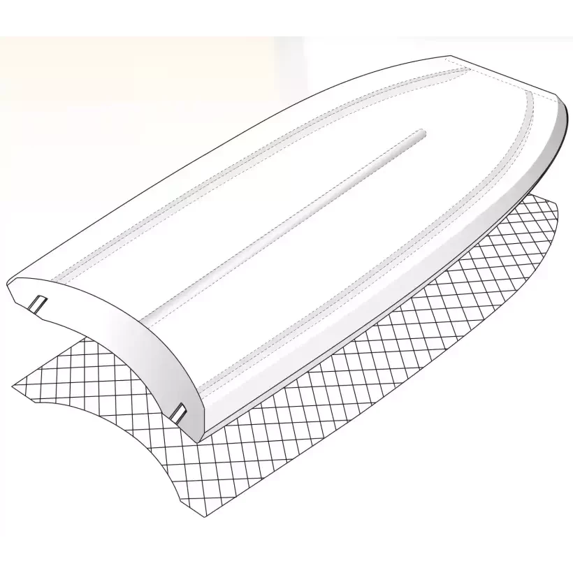 Tabla de bodyboard VS Winchester Proride X4 Mini QUAD K19 PP Royal ...