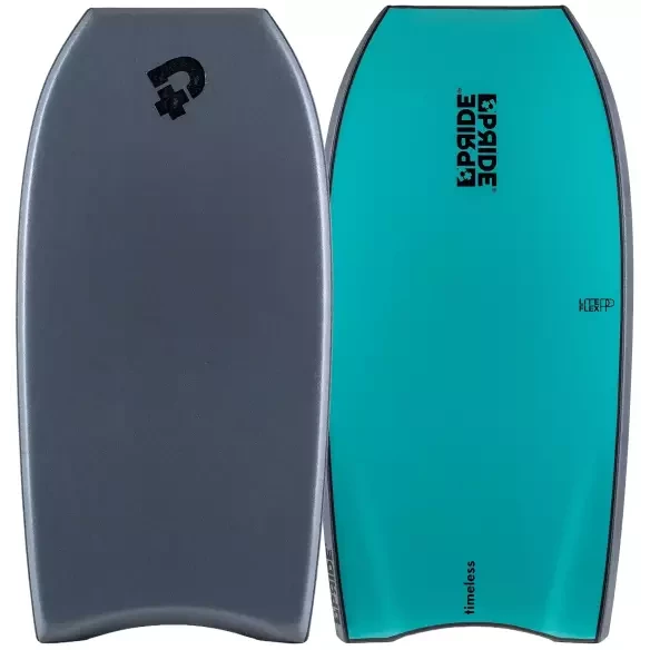 Bodyboard Pride Timeless Liteflex PP + HD Grey/Turquoise