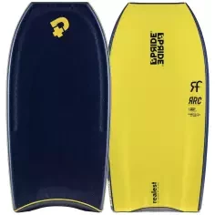 Bodyboard Pride Realest PP Radial Varial RRC Midnight Blue/Fluro Ye...