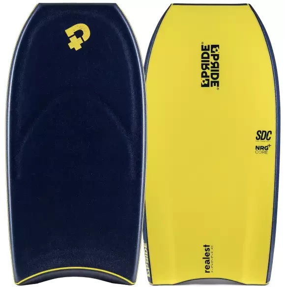 Bodyboard Pride Realest NRG+ SDC Midnight Blue/Fluro Yellow