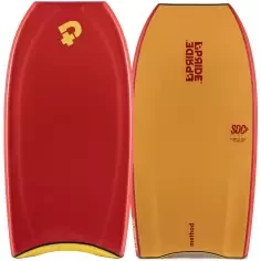 Bodyboard Pride Method PP SDC Red/Orange