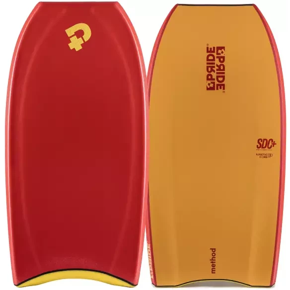 Bodyboard Pride Method PP SDC Red/Orange