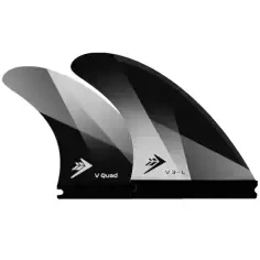 Quillas FIREWIRE VELOX 2 - 5 Fin set Black