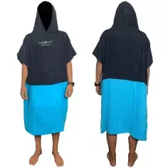 Mundo-surf Premium Bicolor Poncho Blue