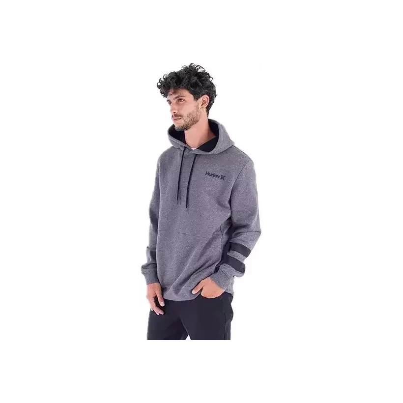 Sudadera Hurley Oceancare hood Grey Htr