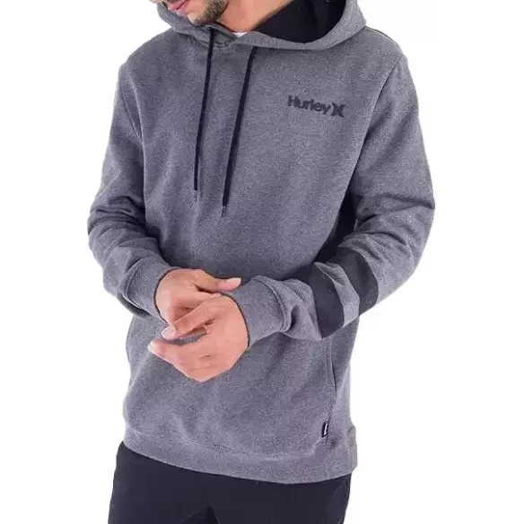 Sudadera Hurley Oceancare hood Grey Htr