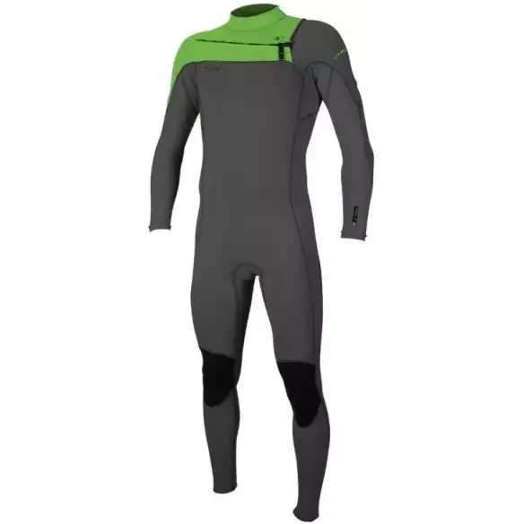 Neopreen ONeill Hammer 3/2mm Zip Full Graphite/Dayglo