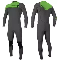 Wetsuit O´Neill Hammer 3/2mm Zip Full Graphite/Dayglo