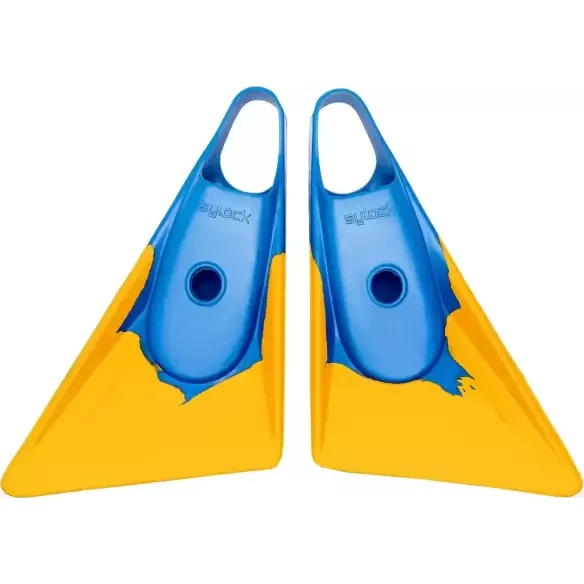 Pé de pato bodyboard Limited Edition Sylock Blue/Gold