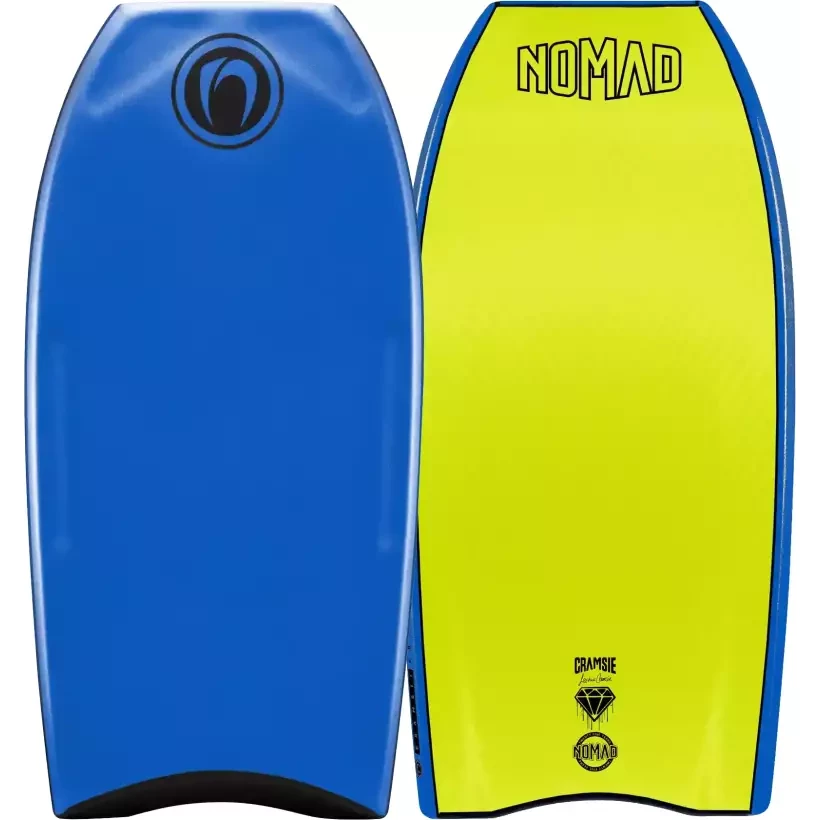 Planche de bodyboard Nomad Cramsie Pro D12 PP Aztec Blue/Electric L...