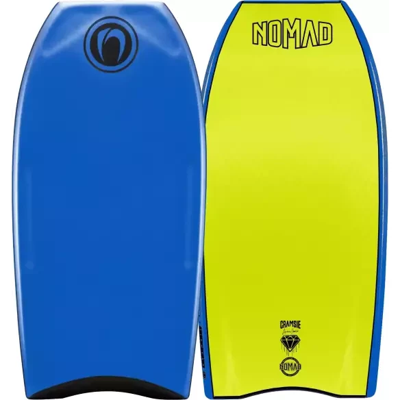 Prancha de bodyboard Nomad Cramsie Pro D12 PP Aztec Blue/Electric L...
