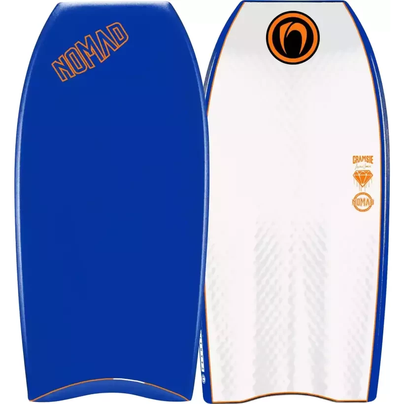 Planche de bodyboard Nomad Cramsie Quad LTD D12 Navy Blue/White