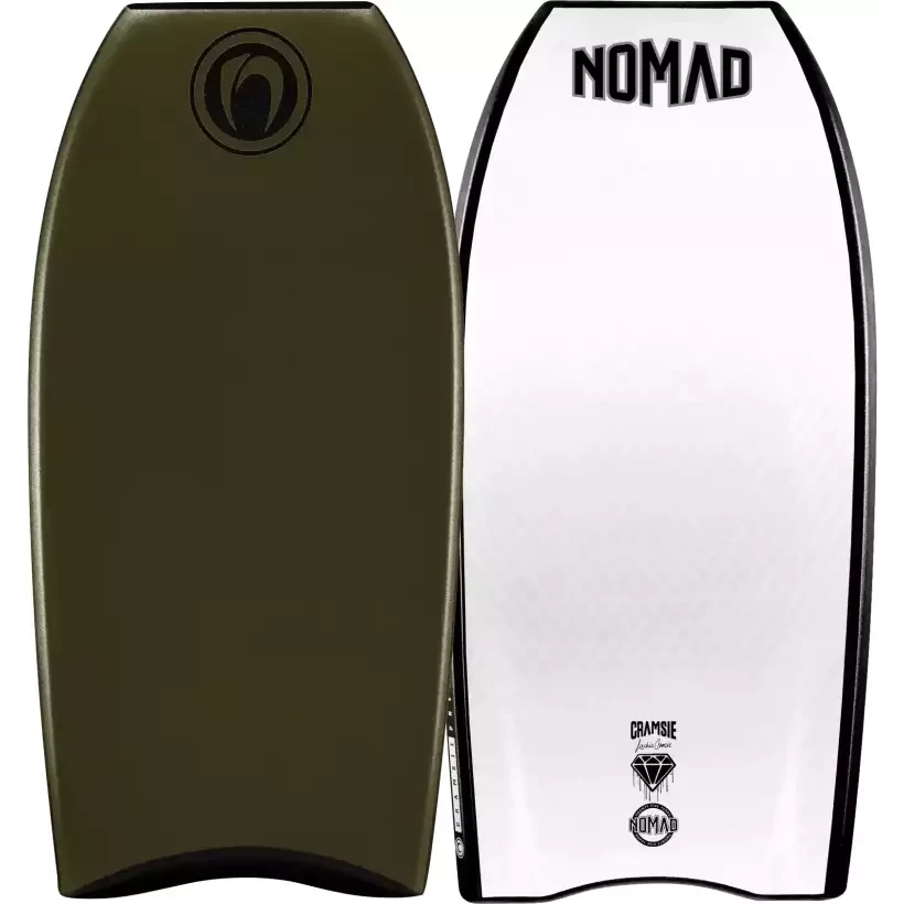 Planche de bodyboard Nomad Cramsie PP Military Green/White