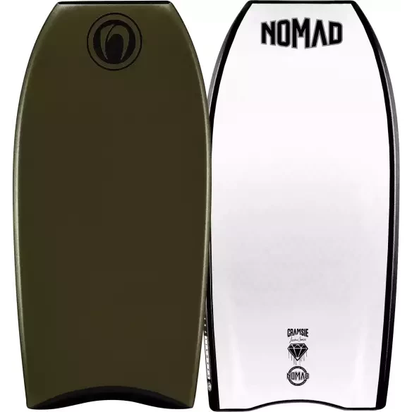 Planche de bodyboard Nomad Cramsie PP Military Green/White