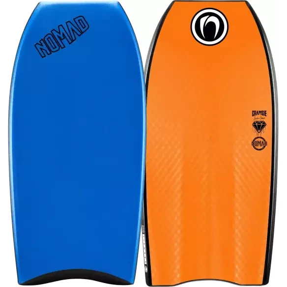 Planche de bodyboard Nomad Cramsie Quad LTD PP Aztec Blue/Orange