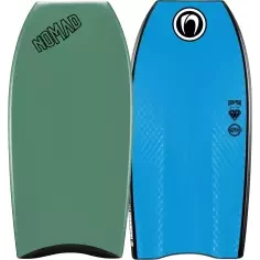 Bodyboard Nomad Cramsie Quad LTD PP Steel Green/Aqua Blue