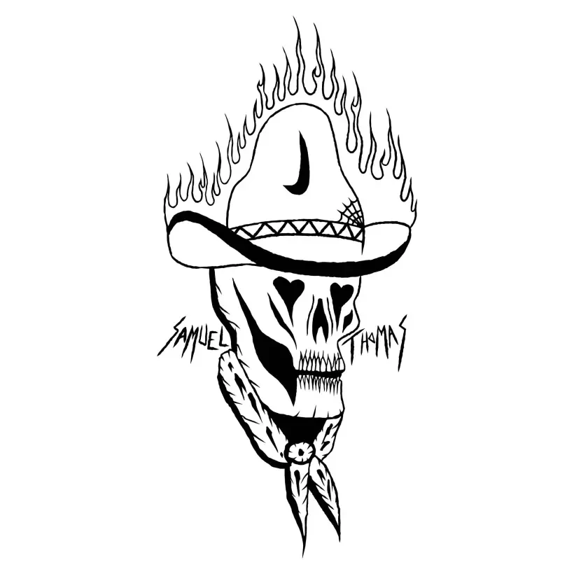 Prancha de bodyboard Nomad Sam Thomas Premium PP Red/White