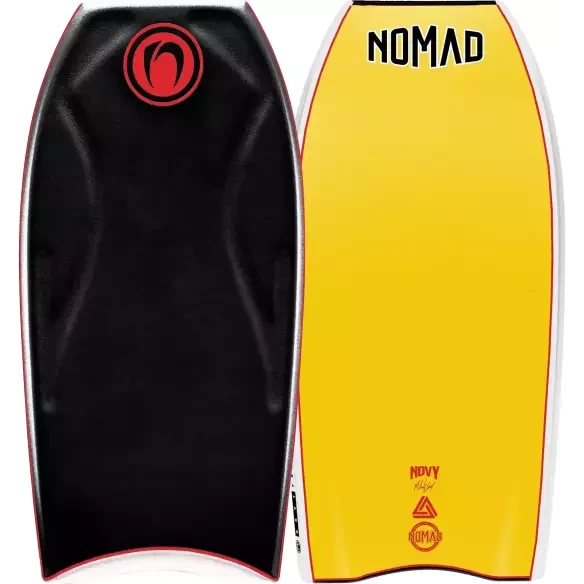 Planche de bodyboard Nomad Novy Premium PP Black/Yellow