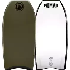 Prancha de bodyboard Nomad Matt Lackey Premium PP Military Green/White