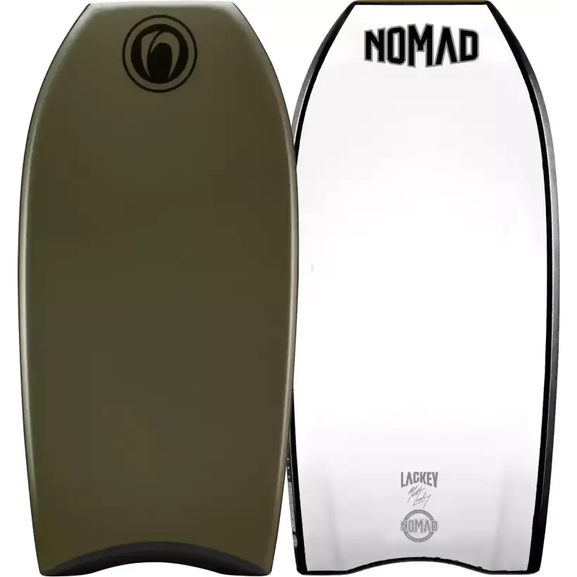 Bodyboard Nomad Matt Lackey Premium PP Military Green/White