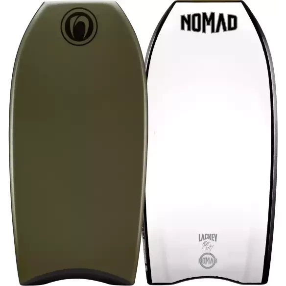 Planche de bodyboard Nomad Matt Lackey Premium PP Military Green/White
