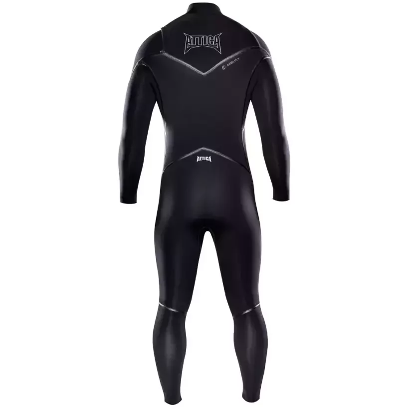 Traje Neopreno Attica Alpha 3/2mm CZ Steamer Black