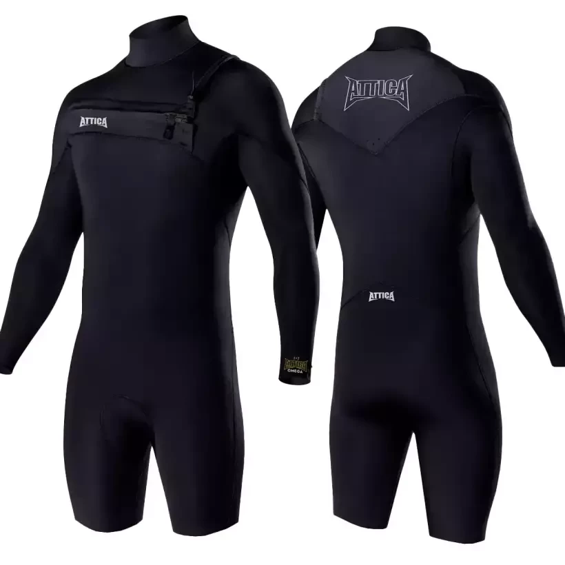 Wetsuit Attica Omega 2/2mm CZ Spring LS Black