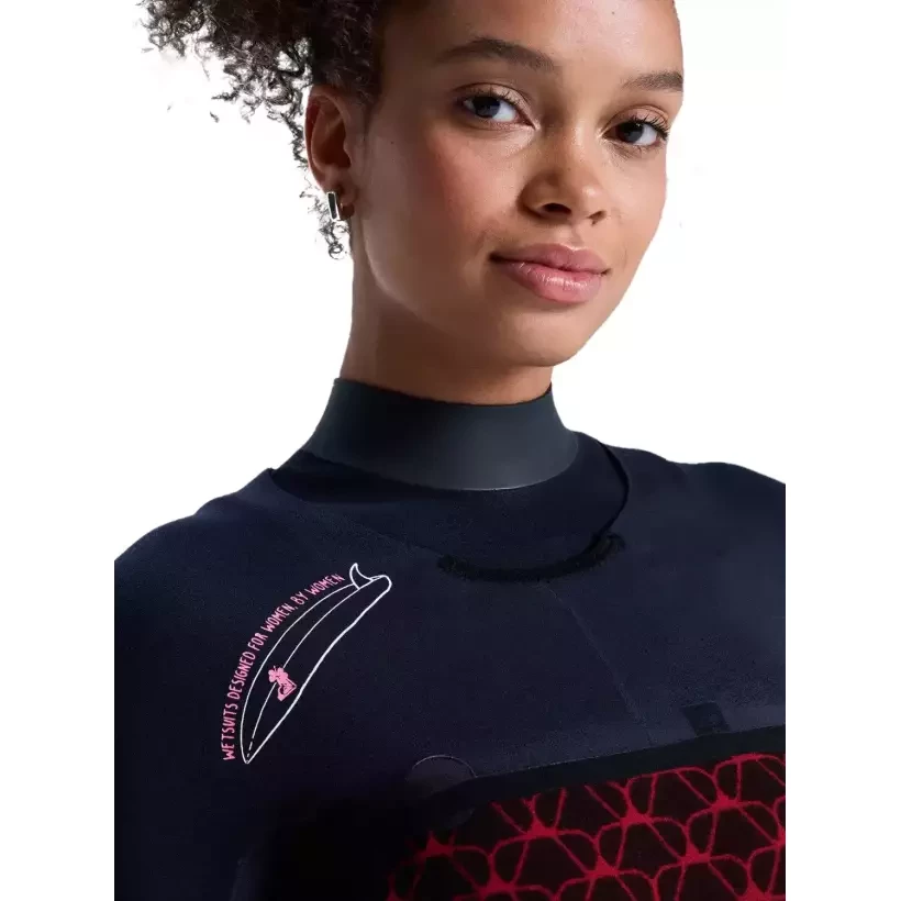 Neopreen Roxy Swell Natural 3/2mm FZ Flowerl