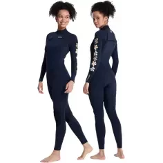 Neopreno Roxy Swell Natural 3/2mm FZ Flower