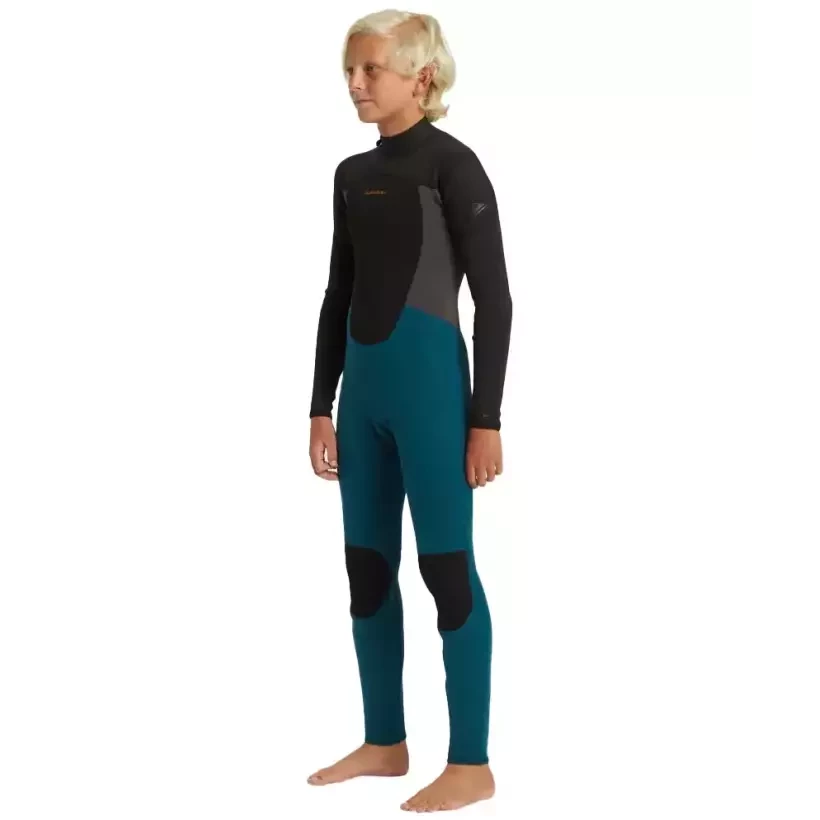 Fato Surf Quiksilver Prologue Junior 3/2mm Midnight Turquoise