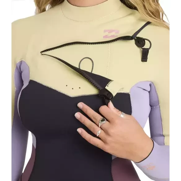 Neopren von Billabong Synergy Natural 3/2mm CZ Grey Violet