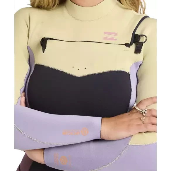 Muta surf Billabong Synergy Natural 3/2mm CZ Grey Violet