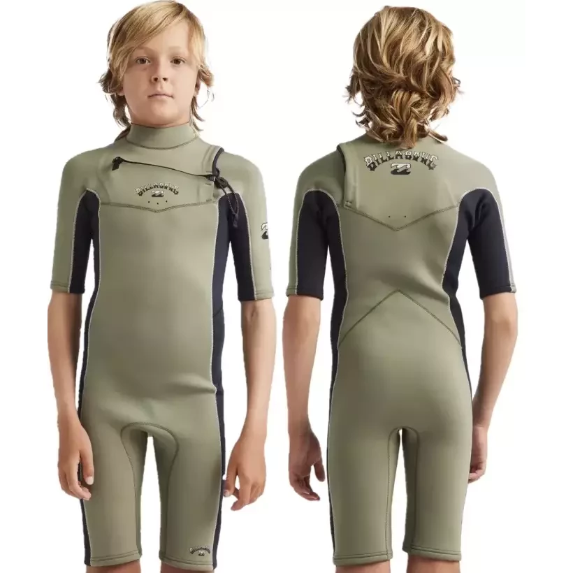 Wetsuit Shorty Billabong Absolute 2/2mm CZ Junior Military