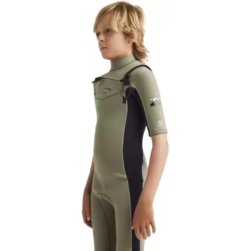 Muta corta Billabong Absolute 2/2mm CZ Junior Military