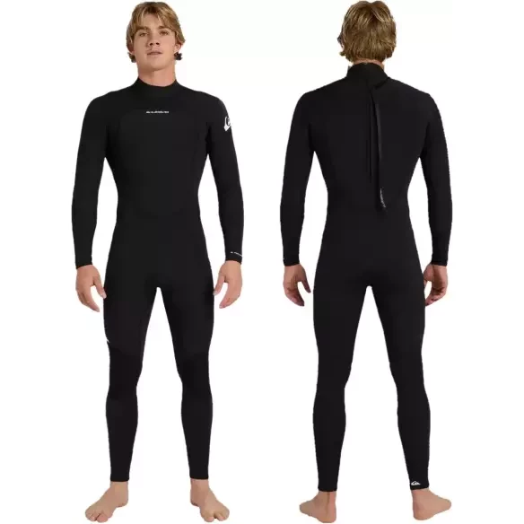 Wetsuit Quiksilver Prologue + Flatlock 3/2mm Black