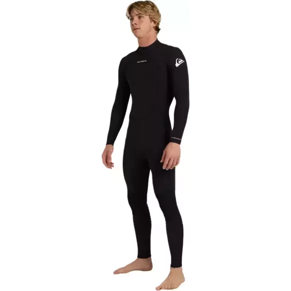Combinaison Quiksilver Prologue + Flatlock 3/2mm Black