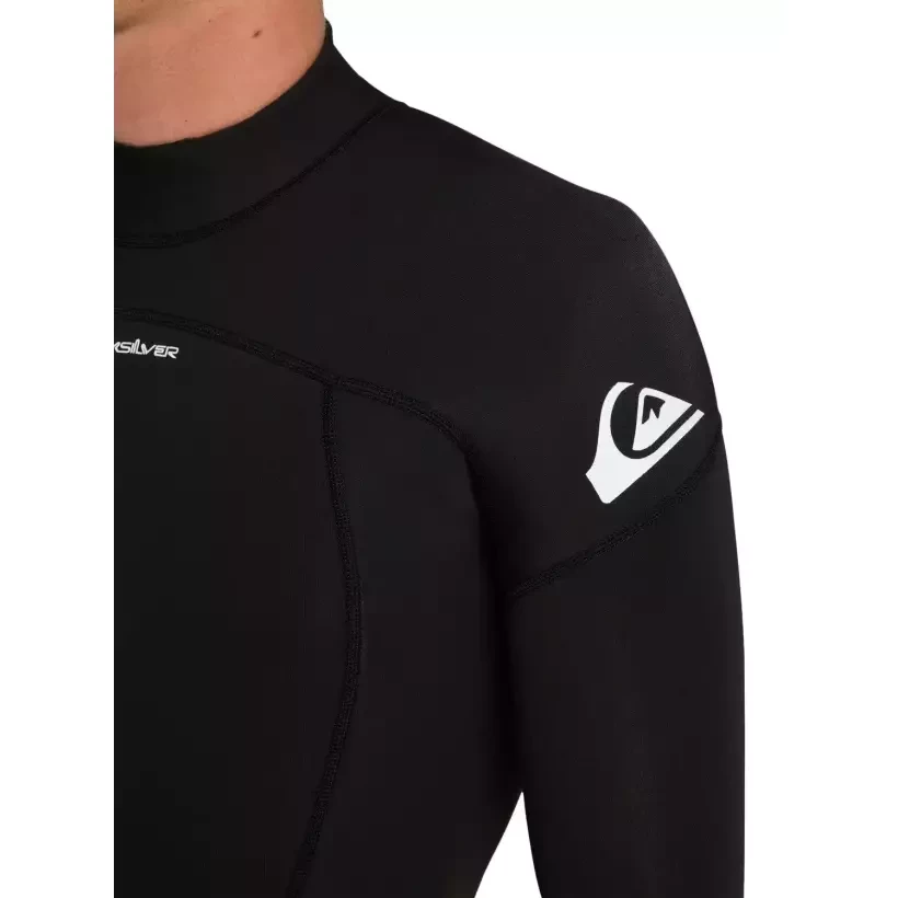 Combinaison Quiksilver Prologue + Flatlock 3/2mm Black
