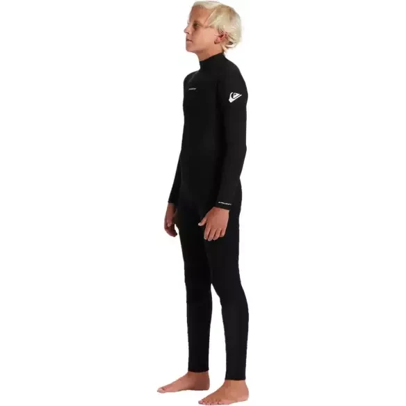 Neopreno Quiksilver Prologue Flat lock Junior 3/2mm Black